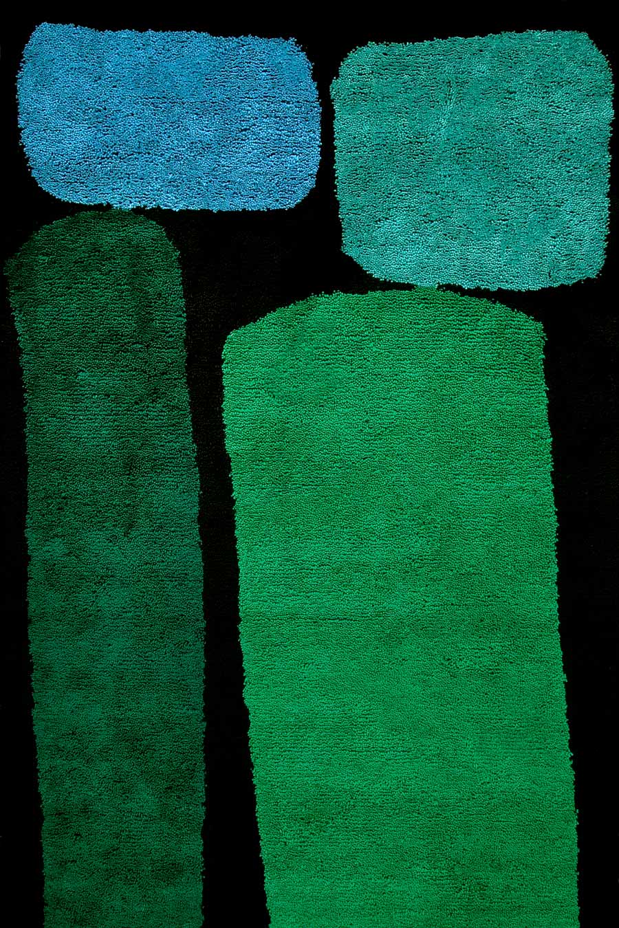 Jewel Tones Hand Tufted Wool Rug | Zephyr by Rugfine